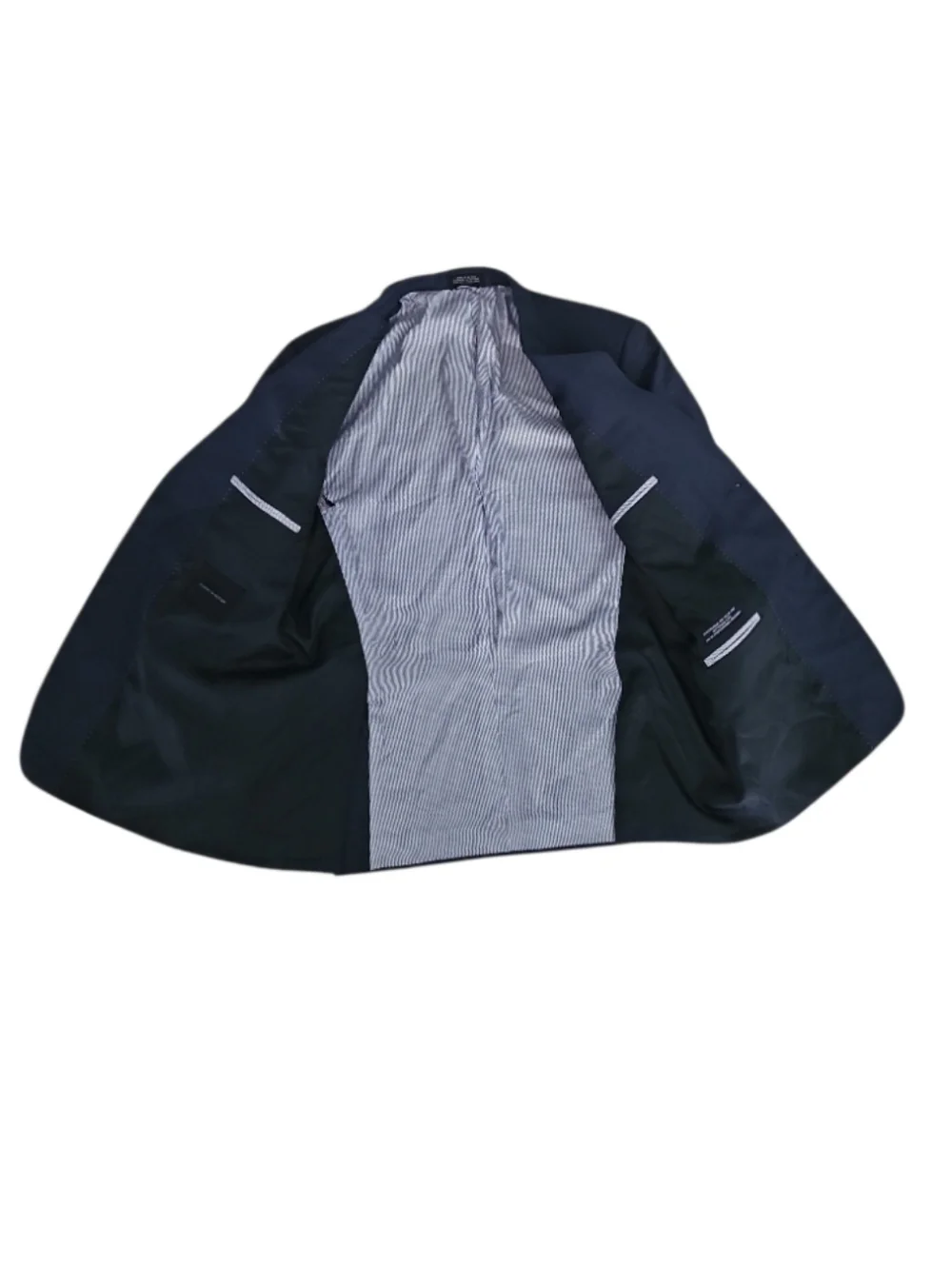 Tommy Hilfiger Wool Blazer 42S Navy 2 Button Tailored Classic Jacket